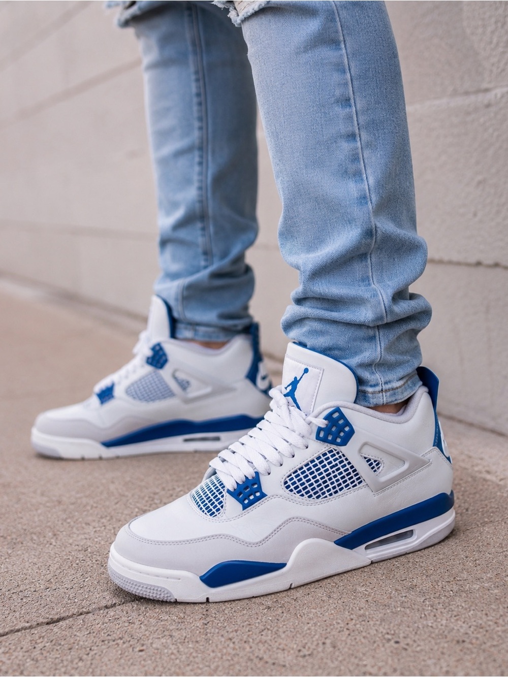 Nike Air Jordan 4 Retro Military Blue 2024 FV5029-141 Men’s Size 11 Sneakers